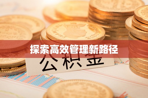 镜湖探索高效管理新路径