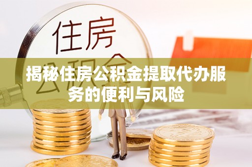镜湖揭秘住房公积金提取代办服务的便利与风险