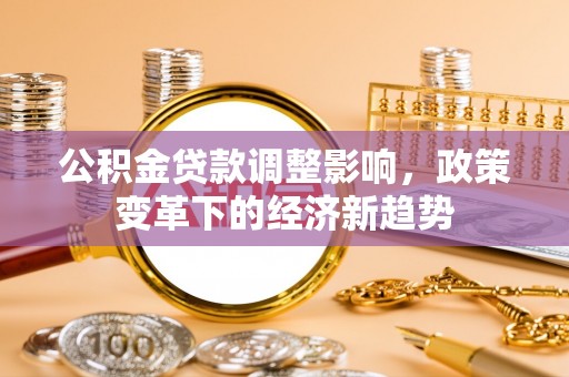 镜湖公积金贷款调整影响，政策变革下的经济新趋势